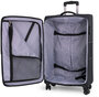 Большой тканевой чемодан Gabol Lisboa на 103/113 ли весом 3,7 кг Серый