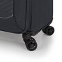 Велика тканинна валіза Gabol Lisboa на 103/113 вагою 3,7 кг Сірий