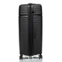 Средний чемодан V&amp;V Travel Summer Breeze на 85/97 л весом 3,2 кг из полипропилена Черный