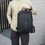 Класичний текстильний рюкзак Confident Чорний
