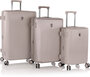 Середня валіза Heys Earth Tones на 68/81 л вагою 4 кг із полікарбонату Бежева