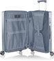 Средний чемодан Heys Earth Tones на 68/81 л весом 4 кг из поликарбоната Серый