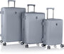 Середня валіза Heys Earth Tones на 68/81 л вагою 4 кг із полікарбонату Сірий