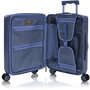Большой чемодан Heys Luxe из поликарбоната на 40/48 литров Синий