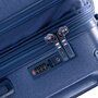 Середня валіза Heys Luxe на 72/86 л вагою 4,1 кг із полікарбонату Синій