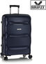 Середня валіза Heys Milos на 62/73 л вагою 3,5 кг Синій