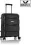 Малый чемодан Heys Milos ручная кладь на 40/45 л весом 2,7 кг Черный