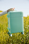 Большой чемодан Heys Pastel на 97/116 л весом 4,6 кг из поликарбоната Зеленый