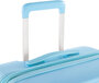 Малый чемодан Heys Pastel ручная кладь на 37/44 л из поликарбоната Голубой