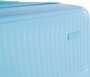 Середня валіза Heys Pastel на 62/74 л вагою 3,7 кг із полікарбонату Блакитний