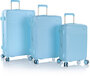 Середня валіза Heys Pastel на 62/74 л вагою 3,7 кг із полікарбонату Блакитний