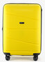 Комплект валіз V&amp;V Travel Peace з поліпропілену Жовтий