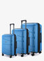 Комплект валіз V&amp;V Travel Peace з поліпропілену Синій