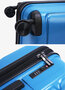 Комплект валіз V&amp;V Travel Peace з поліпропілену Синій