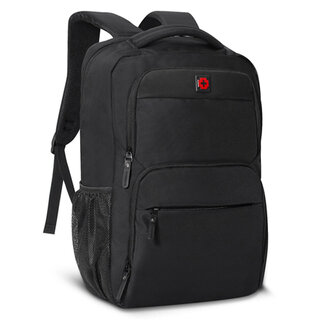 Міський рюкзак Swissbrand Austin на 19 л із відділенням під ноутбук Чорний