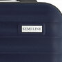 Большой чемодан Semi Line со съемными колесами на 80 л Синий