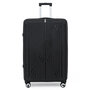 Большой чемодан Semi Line на 132 л весом 4,8 кг из полипропилена Черный