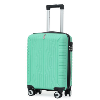 Малый чемодан для самолета Semi Line под ручную кладь на 36 л из полипропилена Зеленый