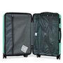 Середня валіза Semi Line на 78 л вагою 3,6 кг з поліпропілену Зелений