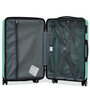Велика валіза Semi Line на 132 л вагою 4,8 кг з поліпропілену Зелений