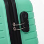 Большой чемодан Semi Line на 132 л весом 4,8 кг из полипропилена Зеленый