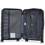 Большой чемодан Semi Line на 98 л весом 3,8 кг из полипропилена Черный