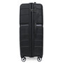 Велика валіза Semi Line на 98 л вагою 3,8 кг з поліпропілену Чорний