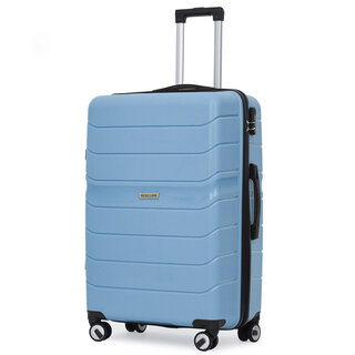 Большой чемодан Semi Line на 98 л весом 3,8 кг из полипропилена Синий