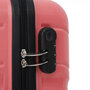 Середня валіза Semi Line на 61 л вагою 3 кг з поліпропілену Рожевий