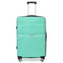 Большой чемодан Semi Line на 98 л весом 3,8 кг из полипропилена Зеленый