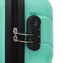Велика валіза Semi Line на 98 л вагою 3,8 кг з поліпропілену Зелений