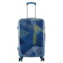 Средний чемодан Semi Line на 67 л весом 3,3 кг из пластика Синий