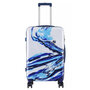 Средний чемодан Semi Line на 67 л весом 3,3 кг из пластика Голубой