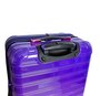 Большой чемодан Snowball iFly на 112/128 л из поликарбоната Фиолетовый