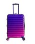 Средний чемодан Snowball iFly на 74/85 л весом 4,1 кг из поликарбоната Фиолетовый