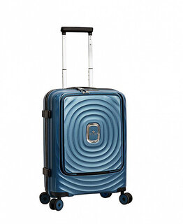 Малый чемодан Snowball ручная кладь на 35 л весом 1,9 кг из полипропилена Синий