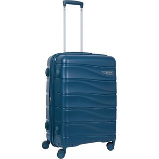 Средний чемодан CARLTON Olympus Plus на 68/80 л из полипропилена Синий