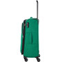 Середня валіза Travelite Adria на 60/66 л вагою 2,9 кг Зелена