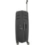 Велика валіза Travelite Elvaa на 102 л вагою 3,9 кг з поліпропілену Чорна