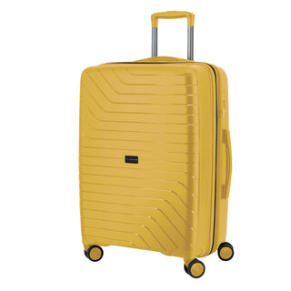 Середня валіза Swissbrand Eden на 78/90 л вагою 3,6 кг із поліпропілену Жовтий