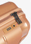 Средний чемодан V&amp;V TRAVEL METALLO на 75/85 л весом 3,1 кг Золотой