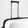 Мала валіза Swissbrand Malden ручна поклажа на 42/48 л вагою 2,6 кг з поліпропілену Білий