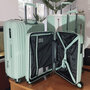 Велика валіза Swissbrand Narberth на 105 л вагою 3,9 кг з поліпропілену Бірюзовий