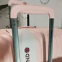 Большой чемодан Swissbrand Narberth на 105 л весом 3,9 кг из полипропилена Розовый