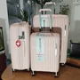 Велика валіза Swissbrand Narberth на 105 л вагою 3,9 кг з поліпропілену Рожевий