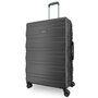 Большой чемодан Swissbrand Freya на 109/123 л весом 4,3 кг Серый