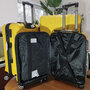 Велика валіза Swissbrand Ranger на 104/119 л вагою 4,4 кг Жовта