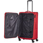 Большой тканевый чемодан Travelite Chios на 90/97 л весом 3,4 кг Красный