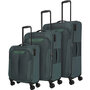Большой чемодан Travelite Croatia на 90/96 л весом 3,3 кг Зеленый