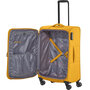 Средний чемодан Travelite Croatia на 61/66 л весом 2,9 кг Желтый